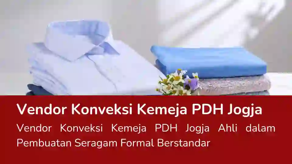 Read more about the article Vendor Konveksi Kemeja PDH Jogja