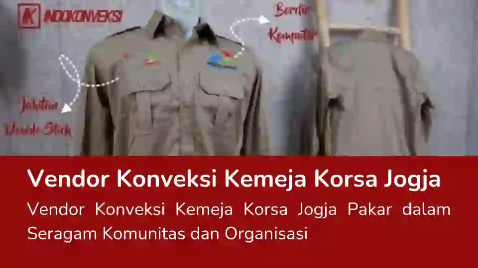 Read more about the article Vendor Konveksi Kemeja Korsa Jogja