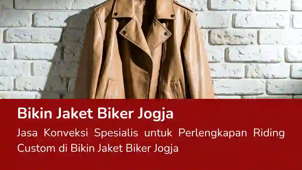 Read more about the article Bikin Jaket Biker Jogja